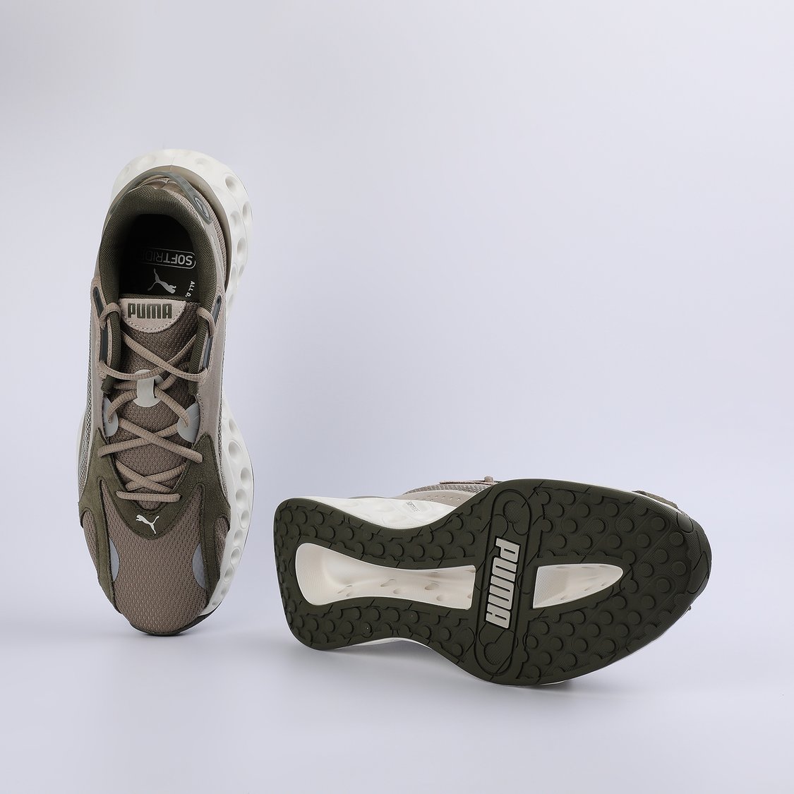 Puma Schuhe Beige Sneaker Puma Basket Puma Mit Brauner Sohle Puma