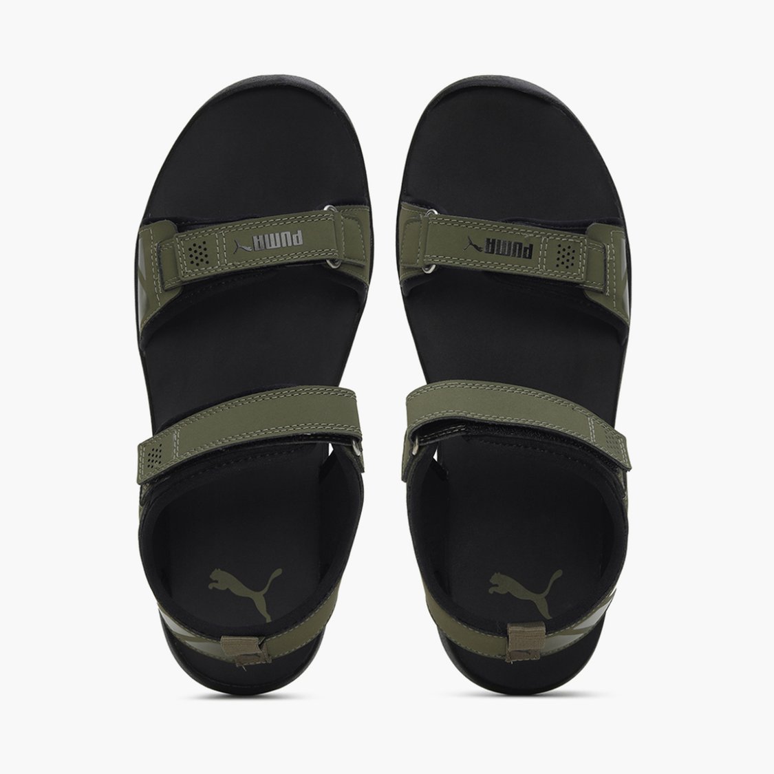 Solid Color Floaties Buy PUMA Solid Velcro Closure Floaters from PUMA at just INR 2499.0