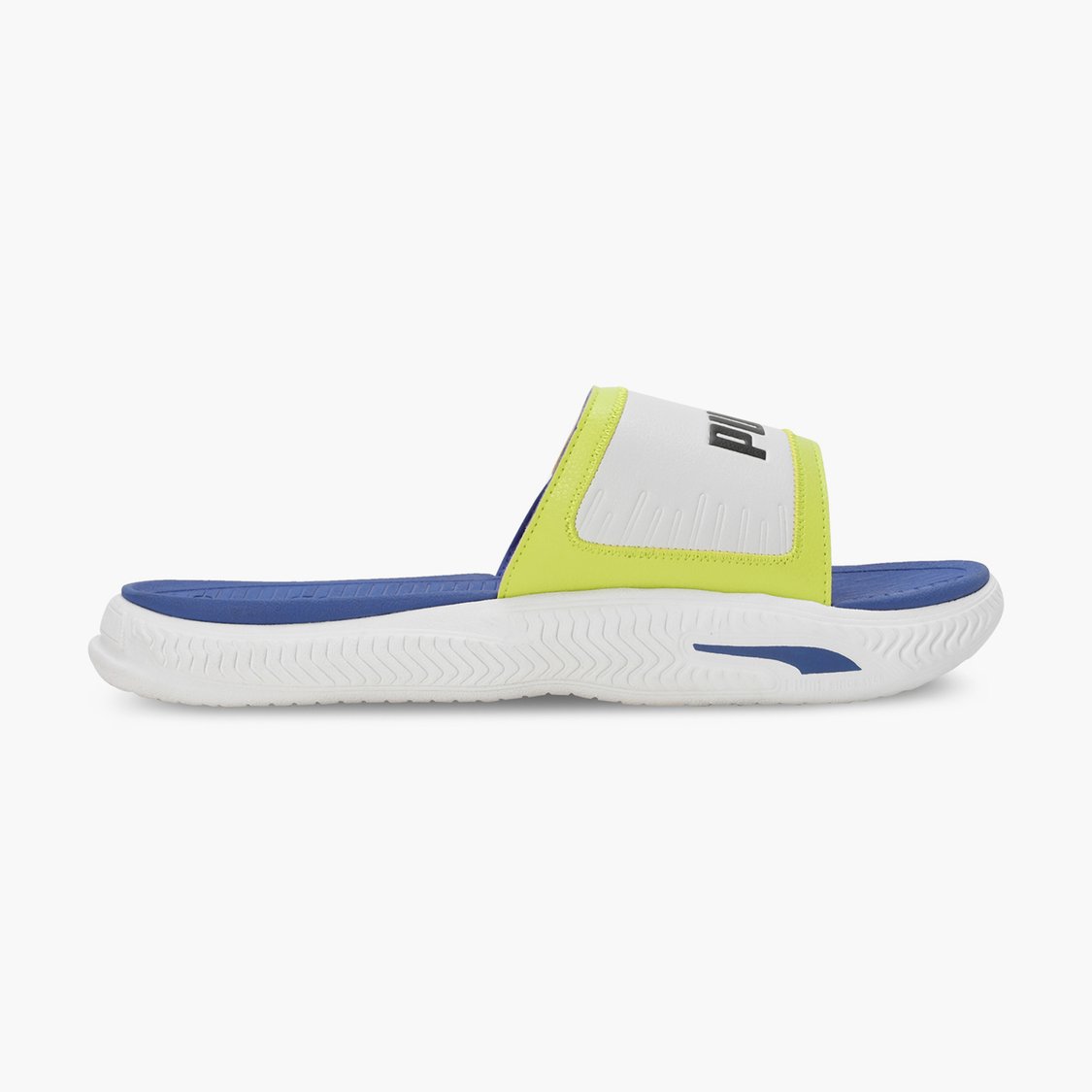 Flip Flops Blue Puma Sliders PUMA Men Popcat 20 X 1DER Slides