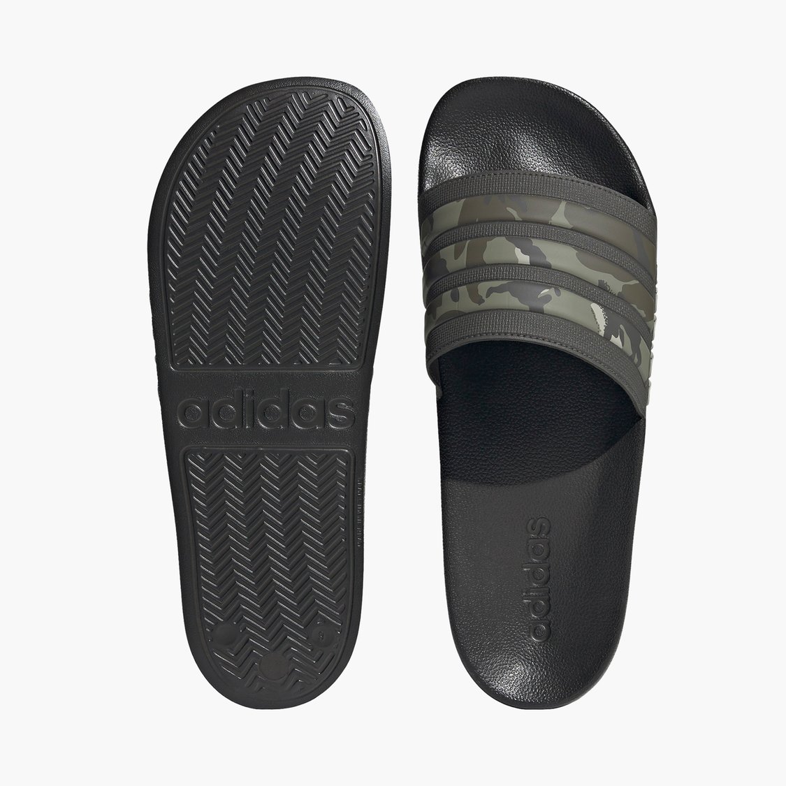 Adidas camo sliders online