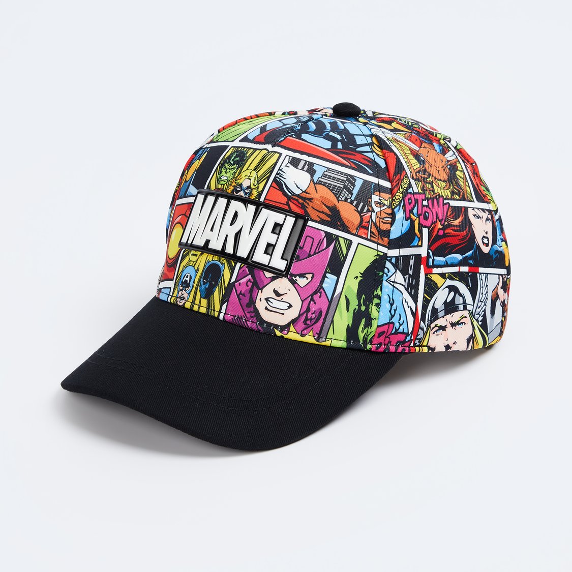 FAME FOREVER Marvel Appliqued Baseball Cap