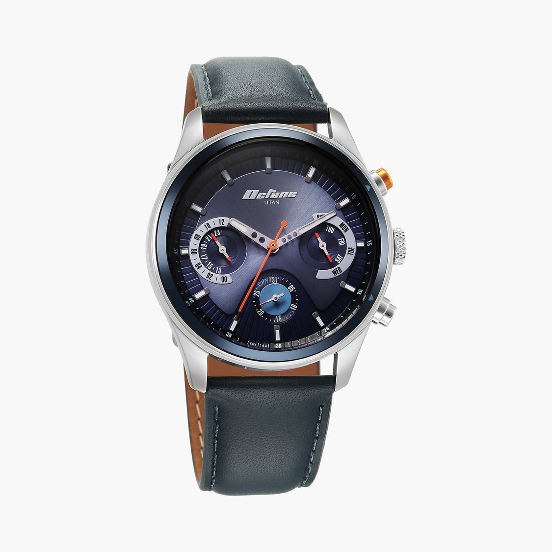 Buy TITAN Octane Men Multifunction Watch 1805KL01 from Titan at just INR 7095.0