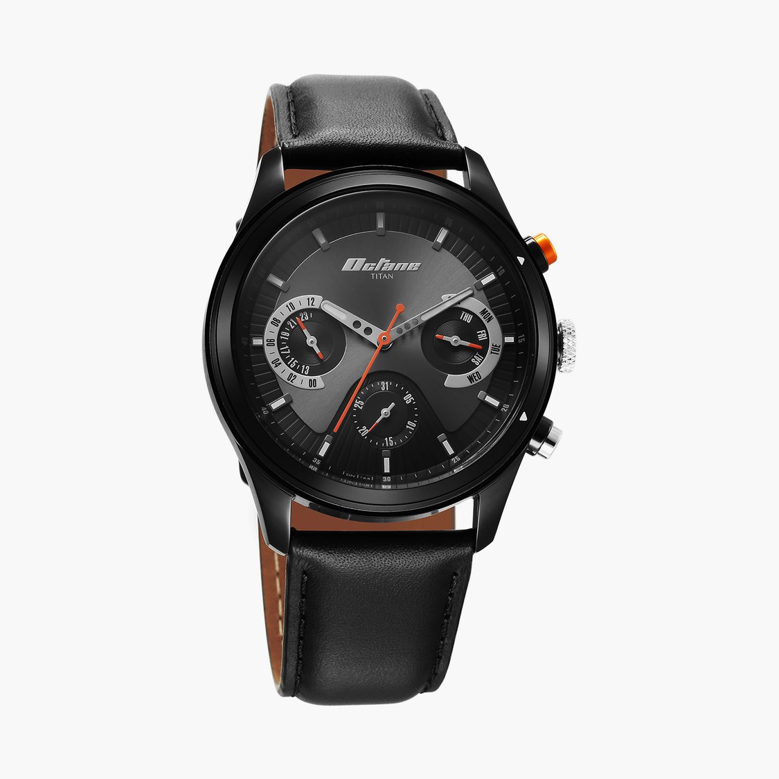 Buy TITAN Octane Men Multifunction Watch 1805KL02 from Titan at just INR 7595.0