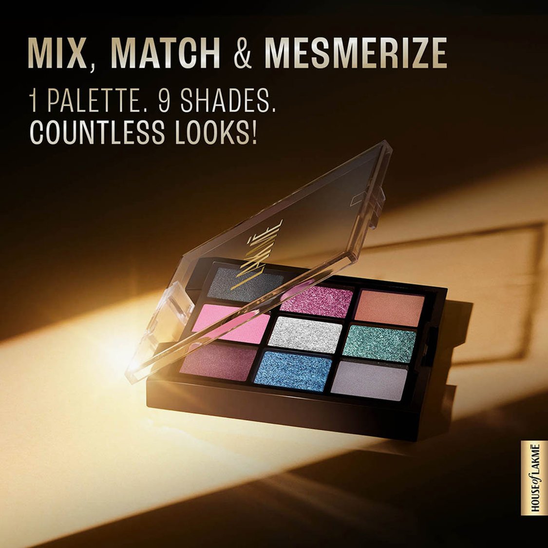 LAKME Ultimate Glam Eyeshadow - Blush Bloom - 11.7g