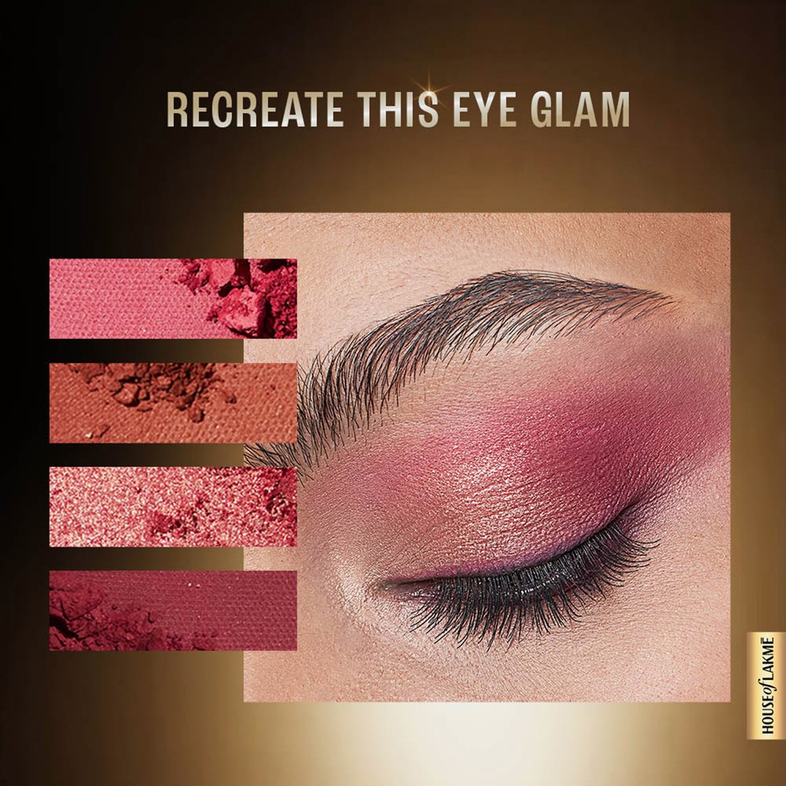 LAKME Ultimate Glam Eyeshadow - Blush Bloom - 11.7g