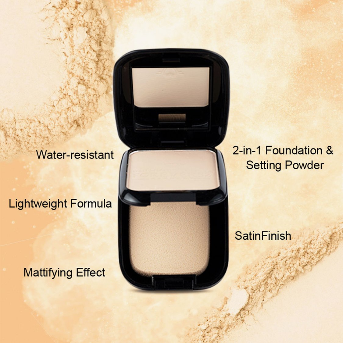 DAILY LIFE FOREVER52 Wet & Dry Compact Powder - Ivory WD002 - 12g