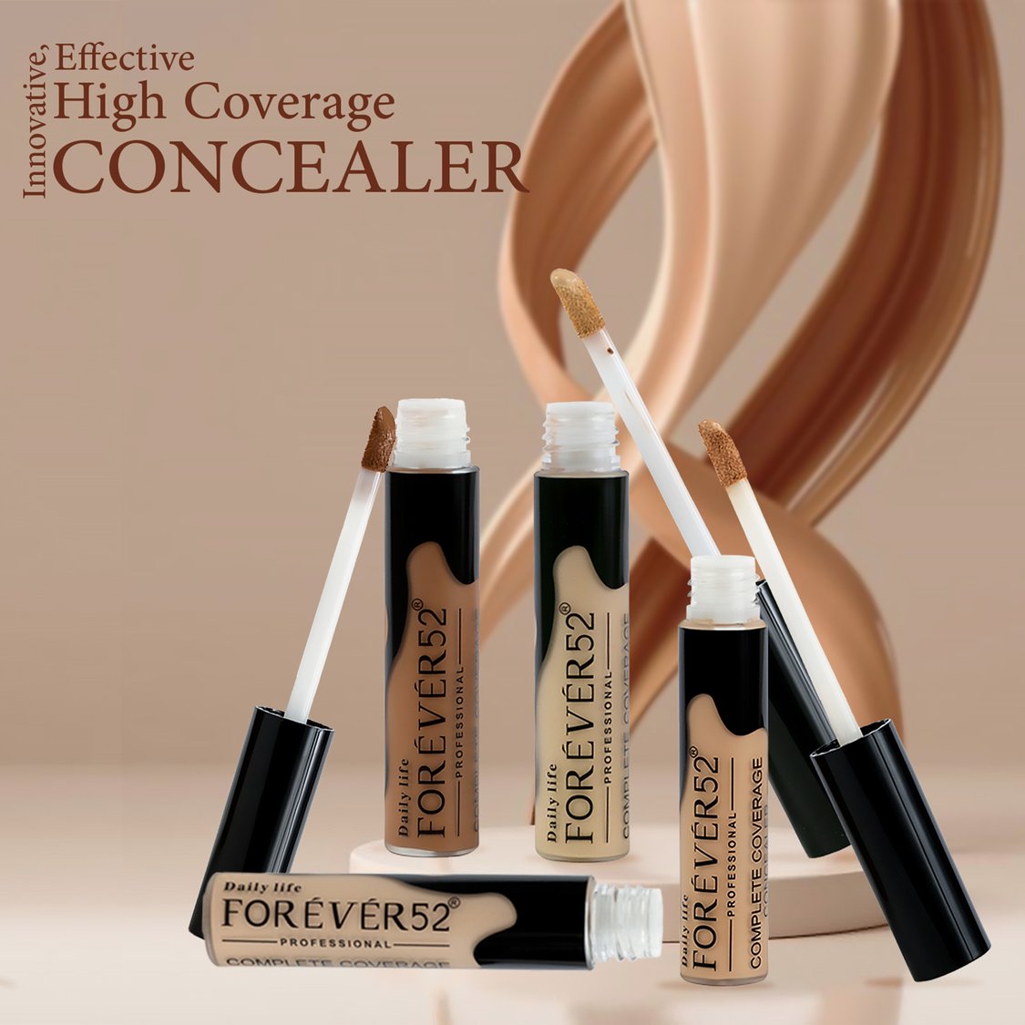 DAILY LIFE FOREVER52 Complete Coverage Concealer - Brever COV009 - 10g