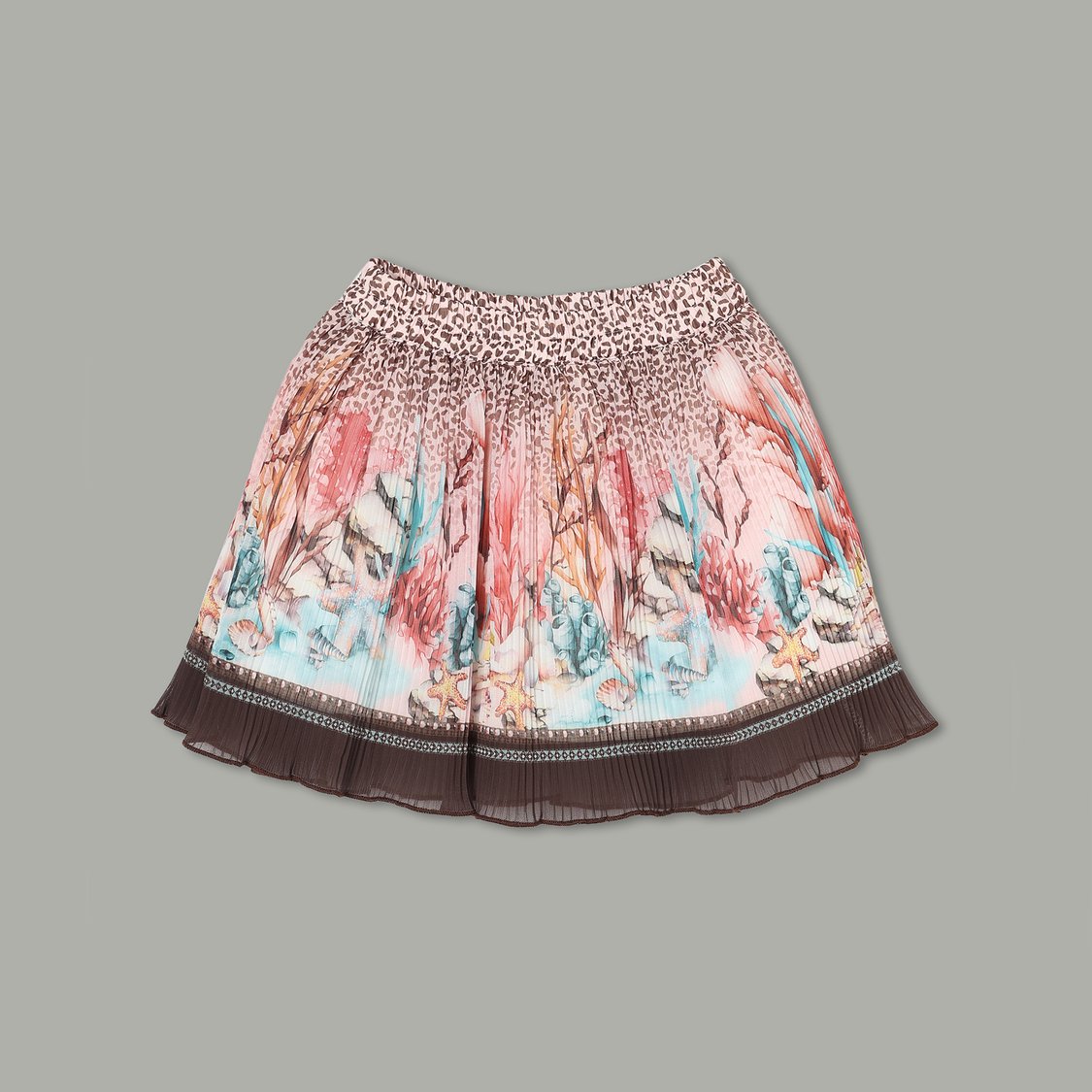 PEPPERMINT Bow Detail T-shirt with Skirt and Jacket