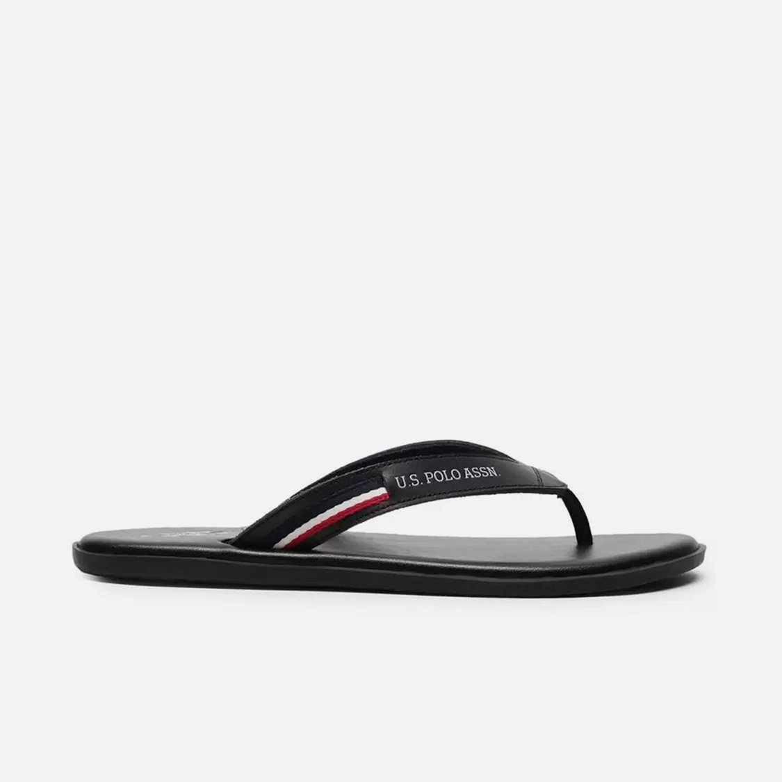 U.S. POLO ASSN. Wanor 2.0 Men Leather Flip Flops