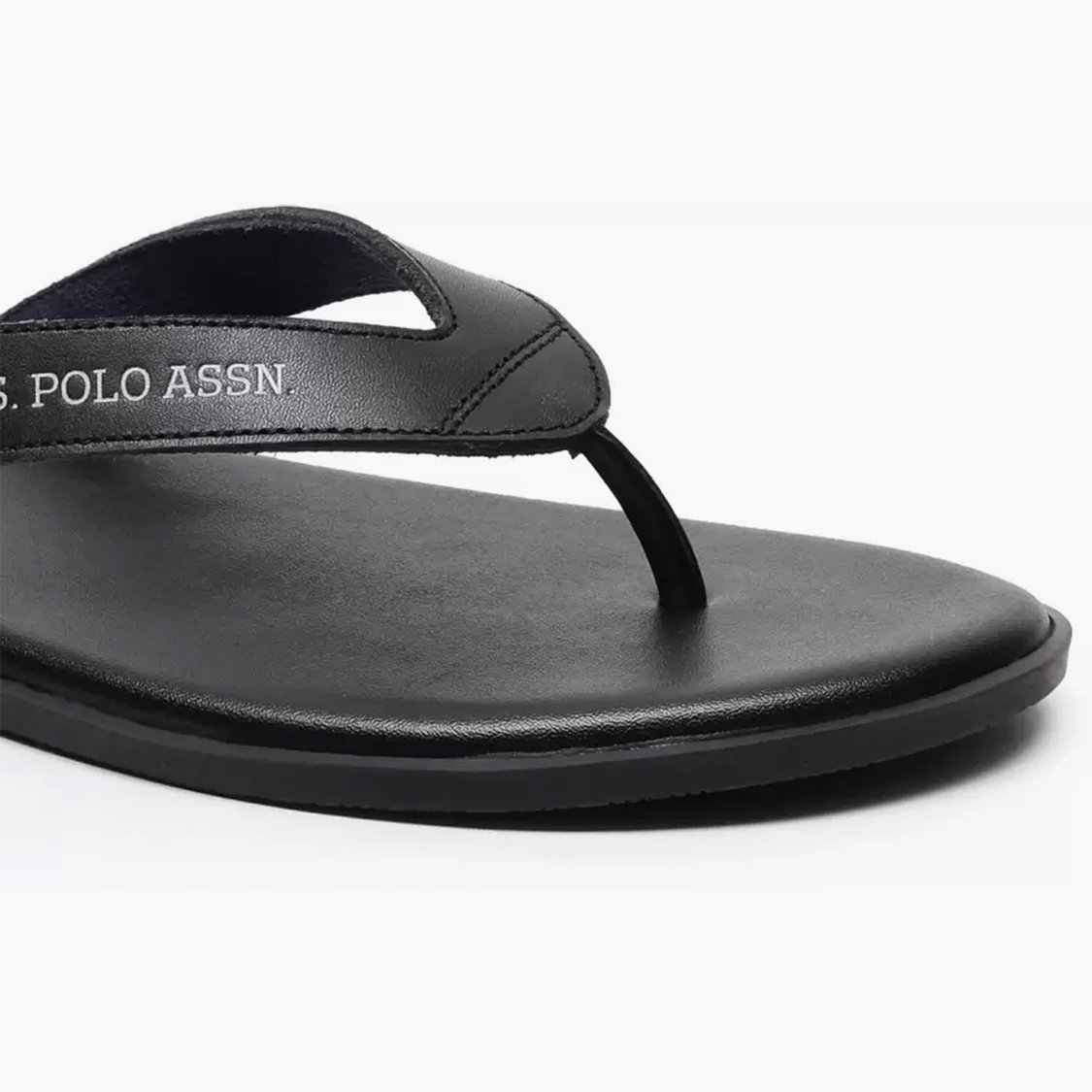 U.S. POLO ASSN. Wanor 2.0 Men Leather Flip Flops