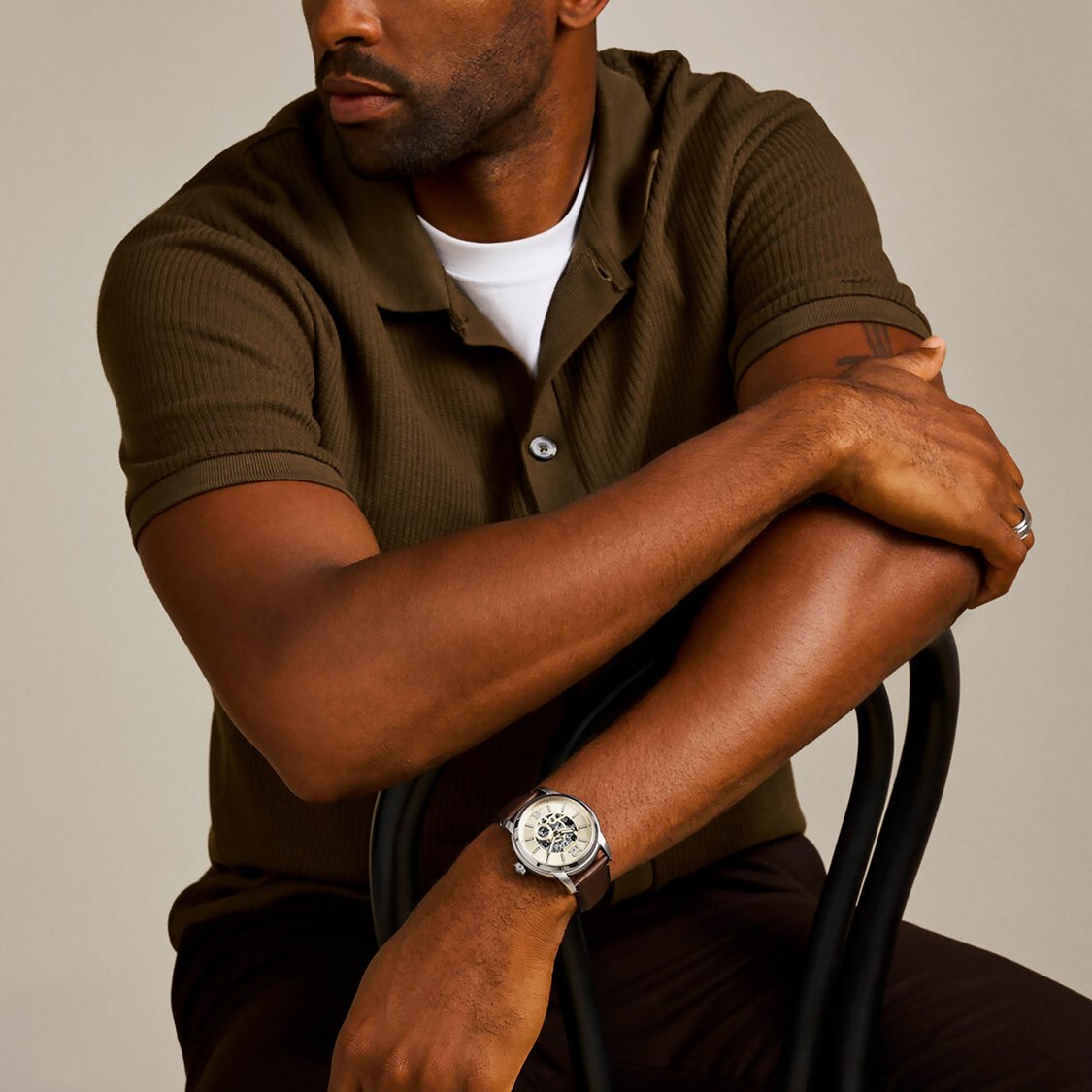 Buy FOSSIL Heritage Automatic Watch ME3264 from Fossil at just