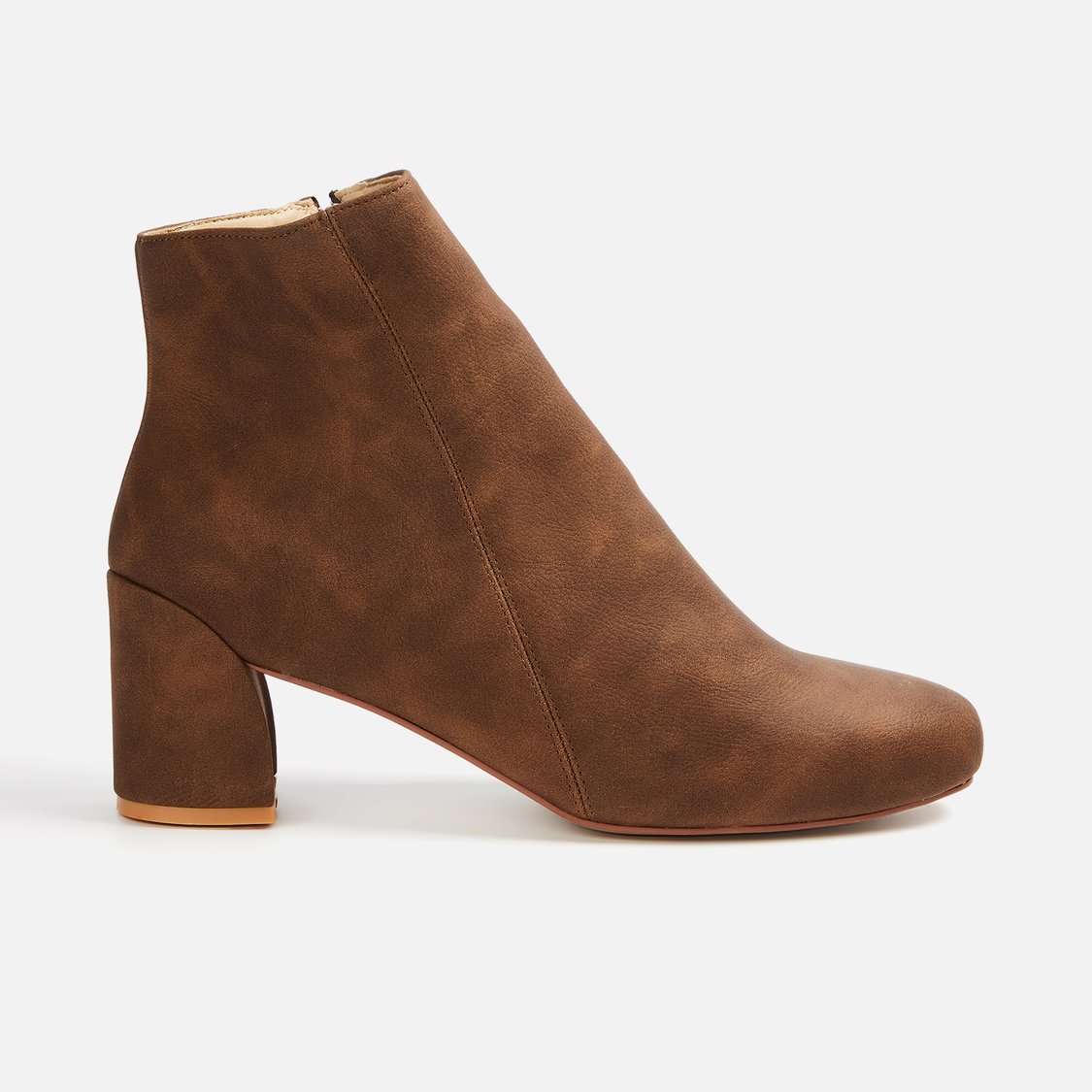 GINGER Block Heel Ankle Boots