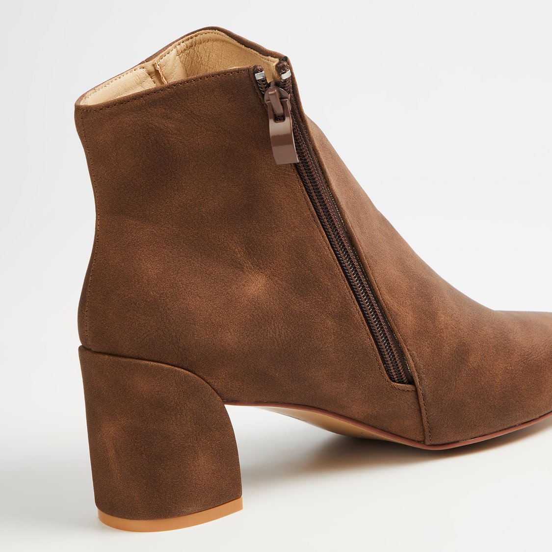GINGER Block Heel Ankle Boots