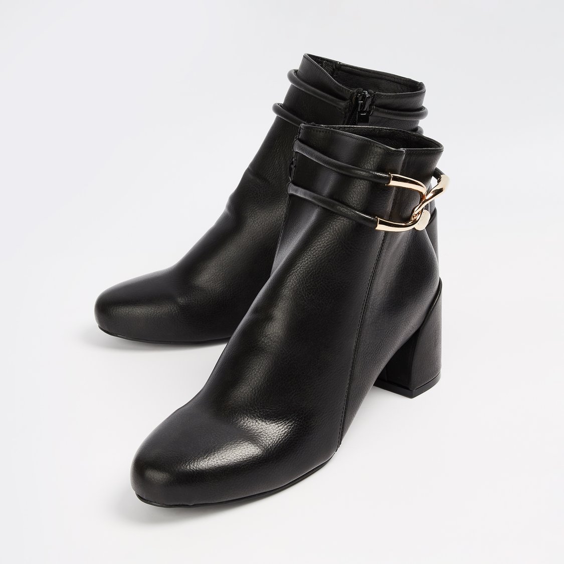 GINGER Metal Accent Boots