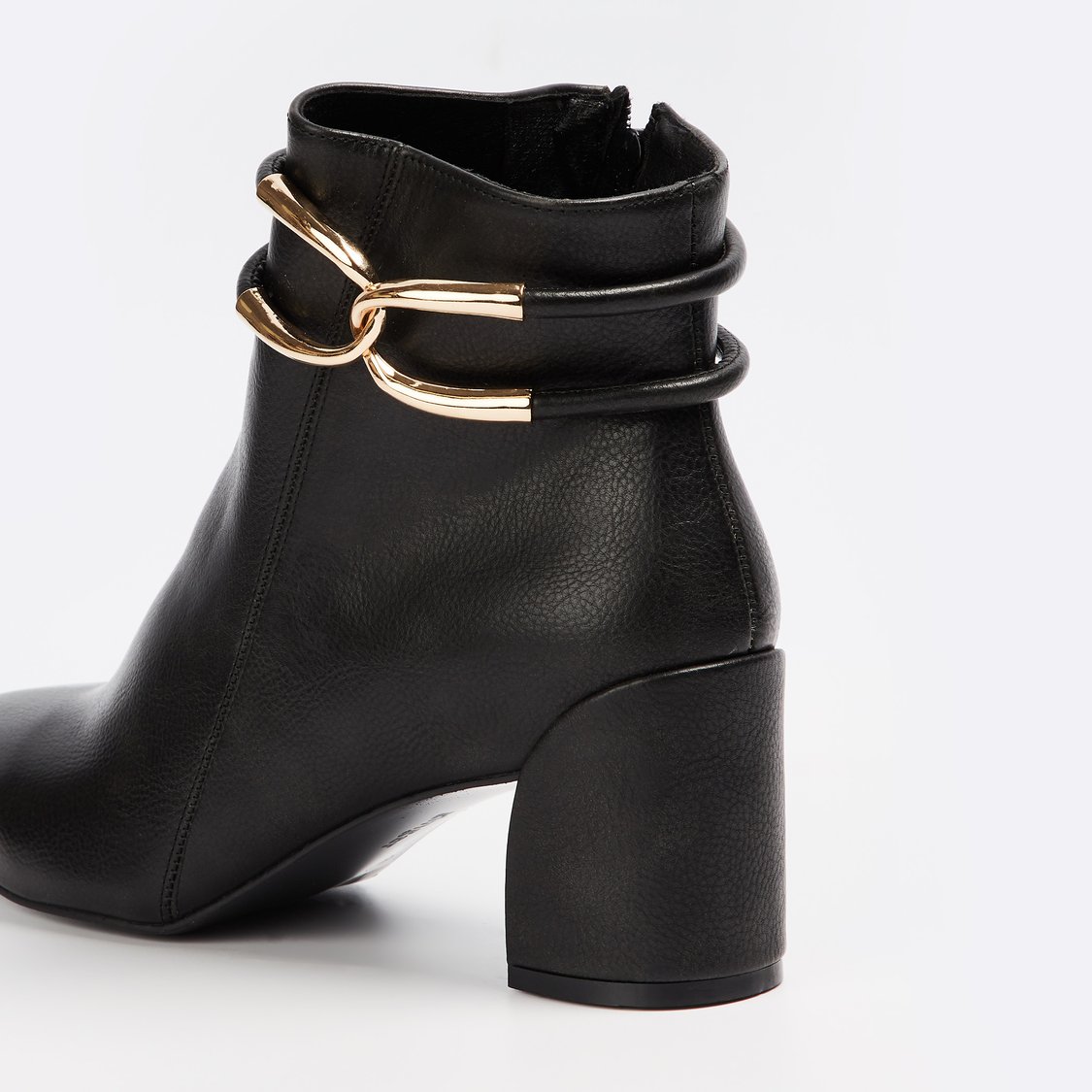 GINGER Metal Accent Boots