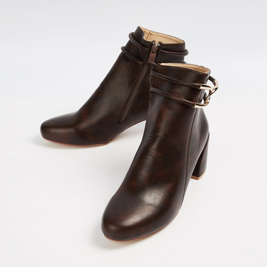 GINGER Metal Accent Boots
