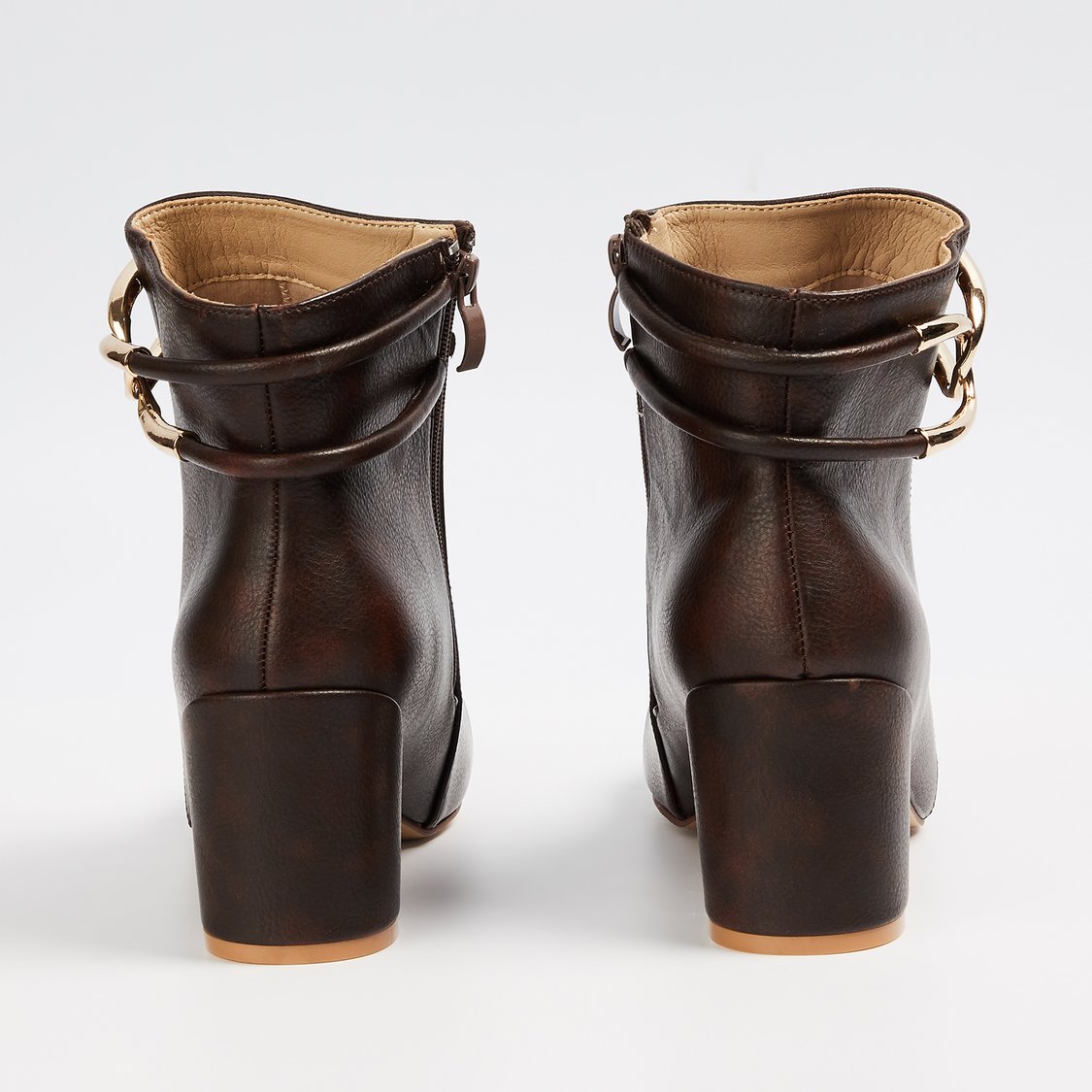 GINGER Metal Accent Boots