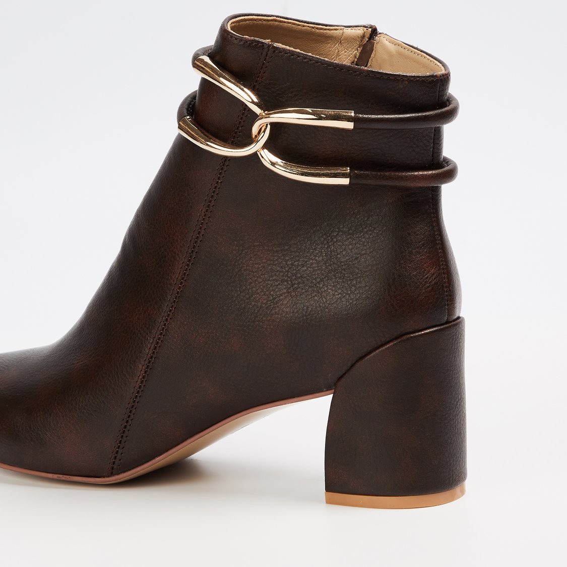 GINGER Metal Accent Boots