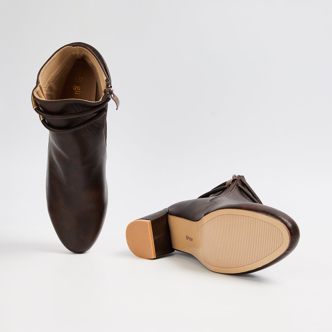 GINGER Metal Accent Boots