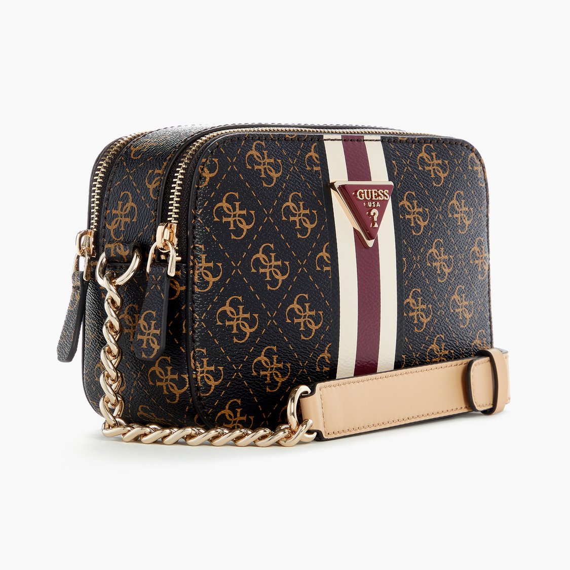 Buy GUESS Branding Sling Bag from Guess at just INR