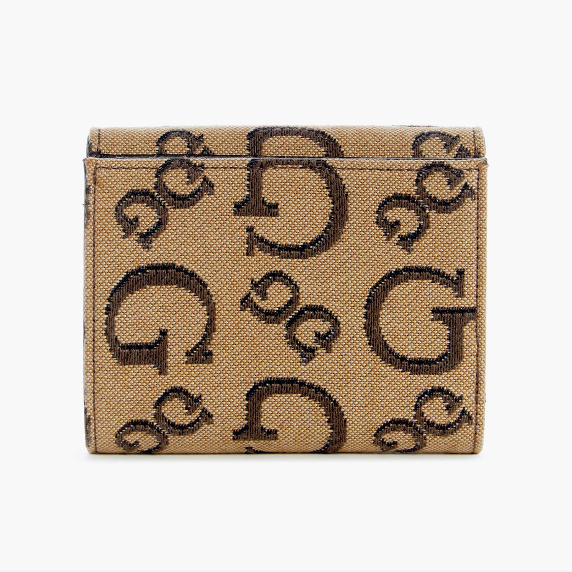 GUESS Carrboro Jacquard Flap Wallet