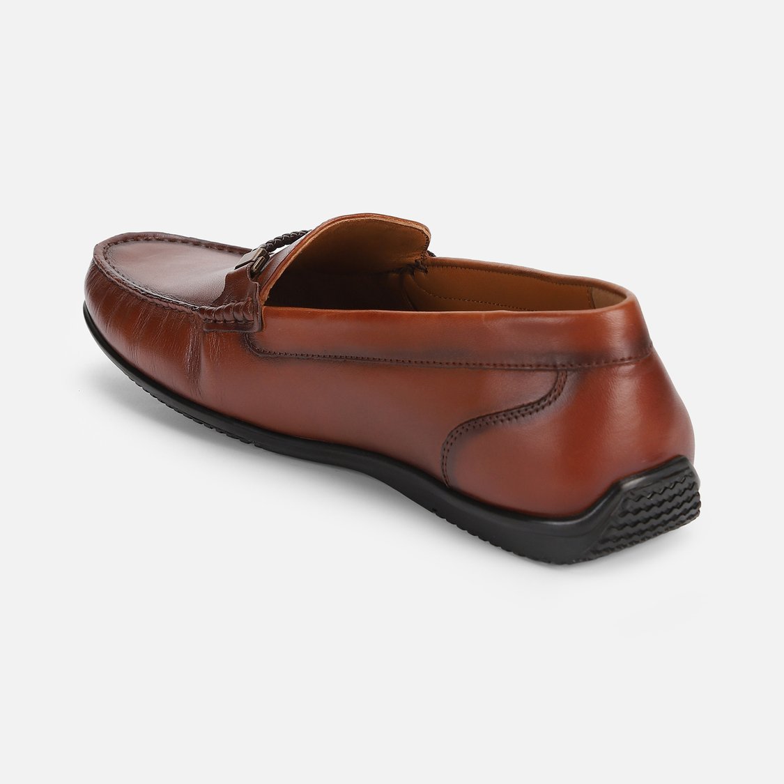 LOUIS PHILIPPE Textured Loafers