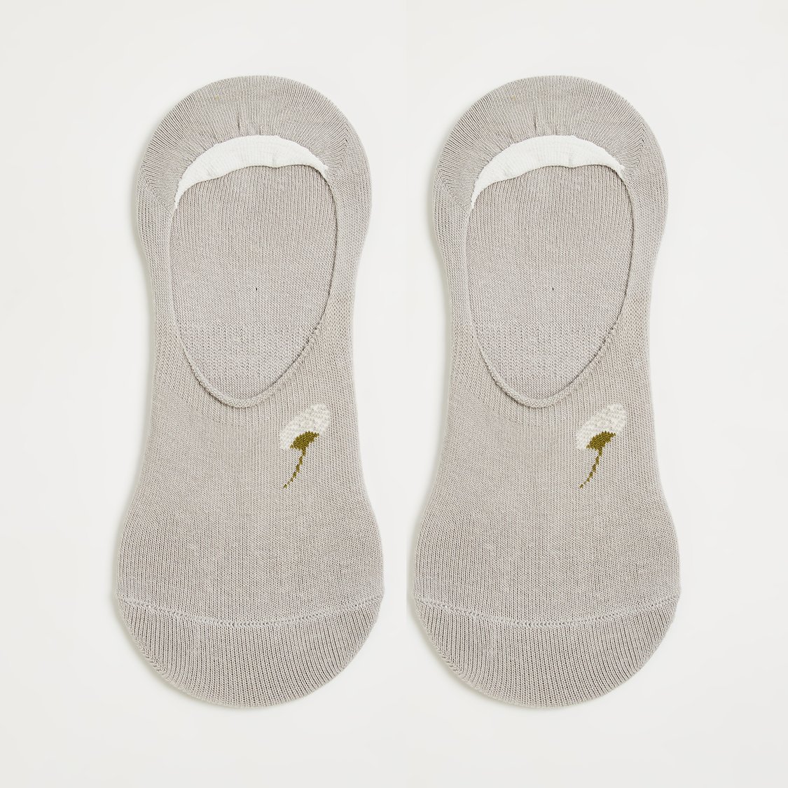 GINGER Knitted No-Show Socks - Pack of 3