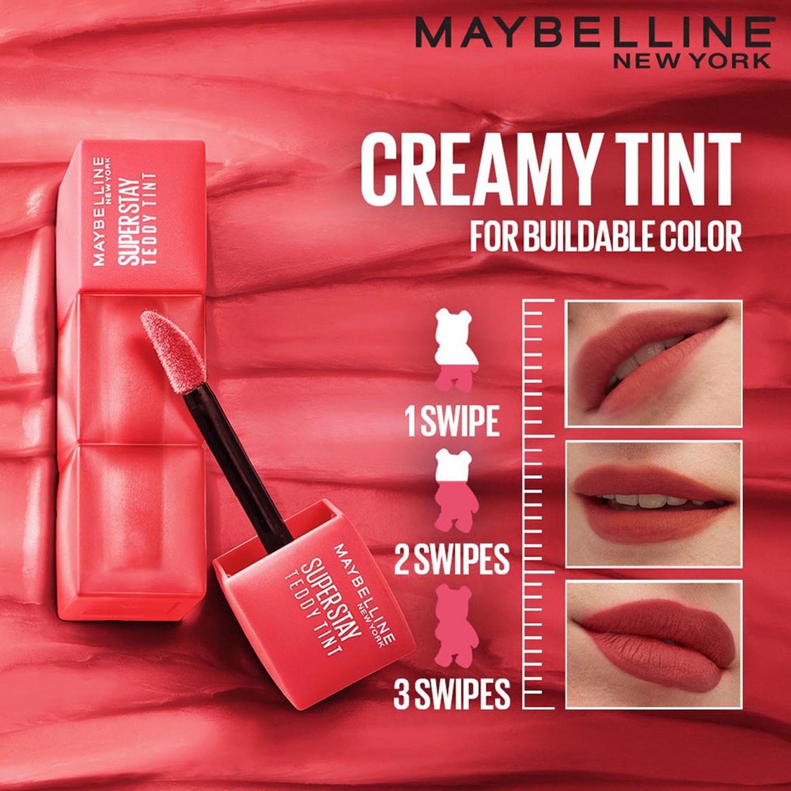 MAYBELLINE NEW YORK Superstay Teddy Tint - Keep It Cozy - 5ml