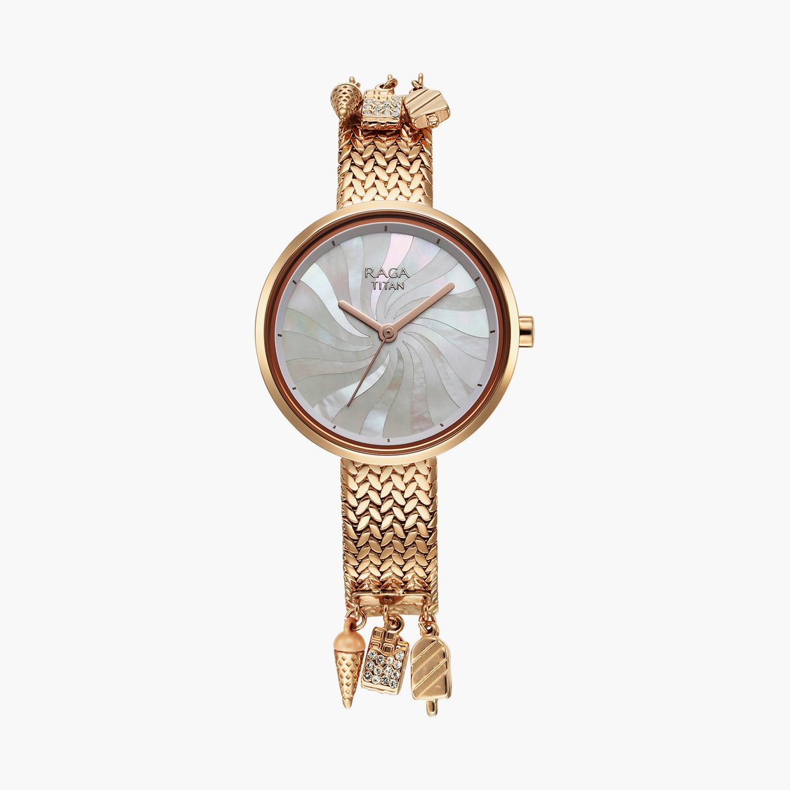 Buy TITAN Raga Memoirs Embellished Analog Watch Set 95253WM01F