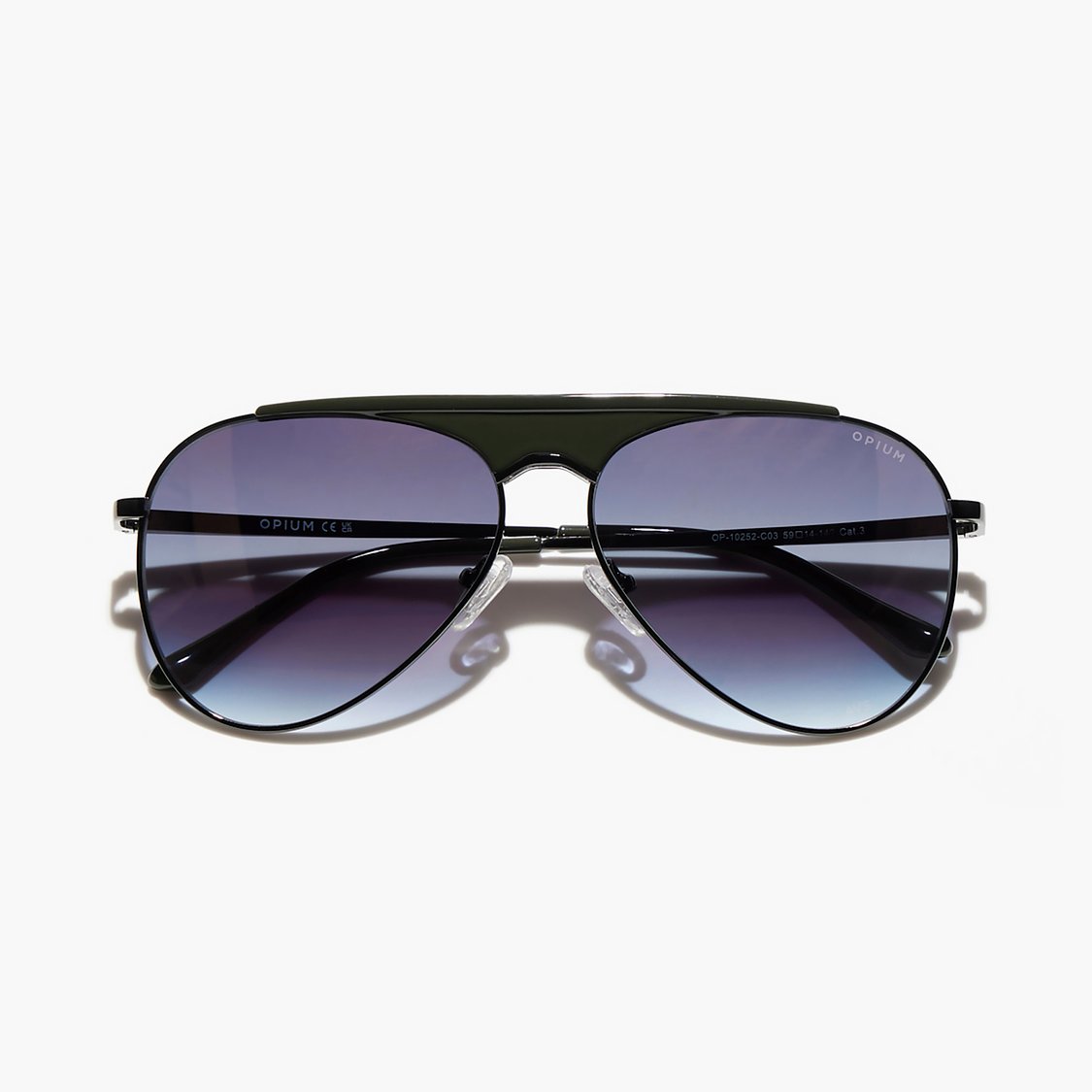 Buy OPIUM UV Protected Aviator Sunglasses OP-10252-C03-59 from