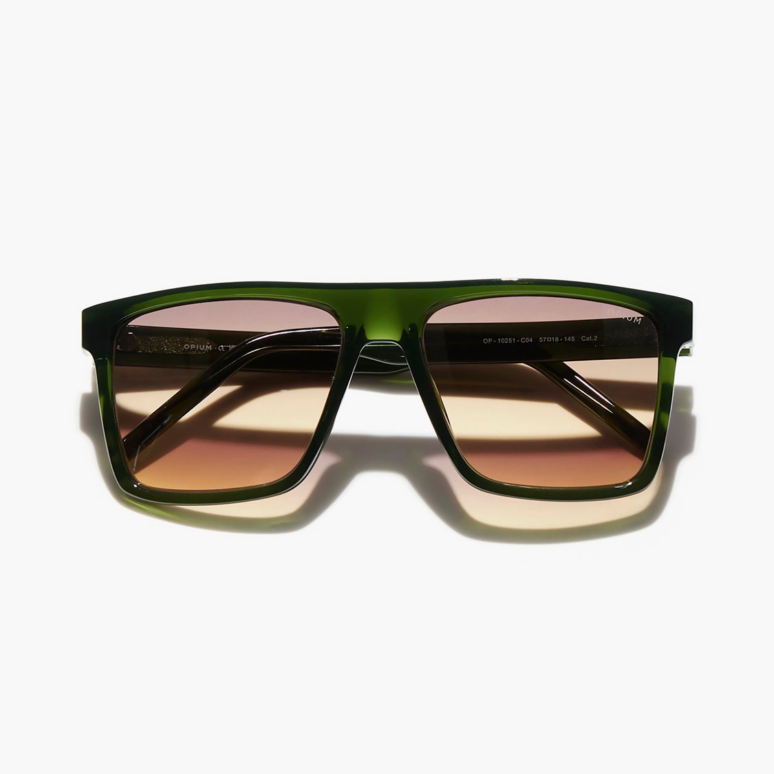 OPIUM UV Protected Rectangle Sunglasses - OP-10251-C04-57