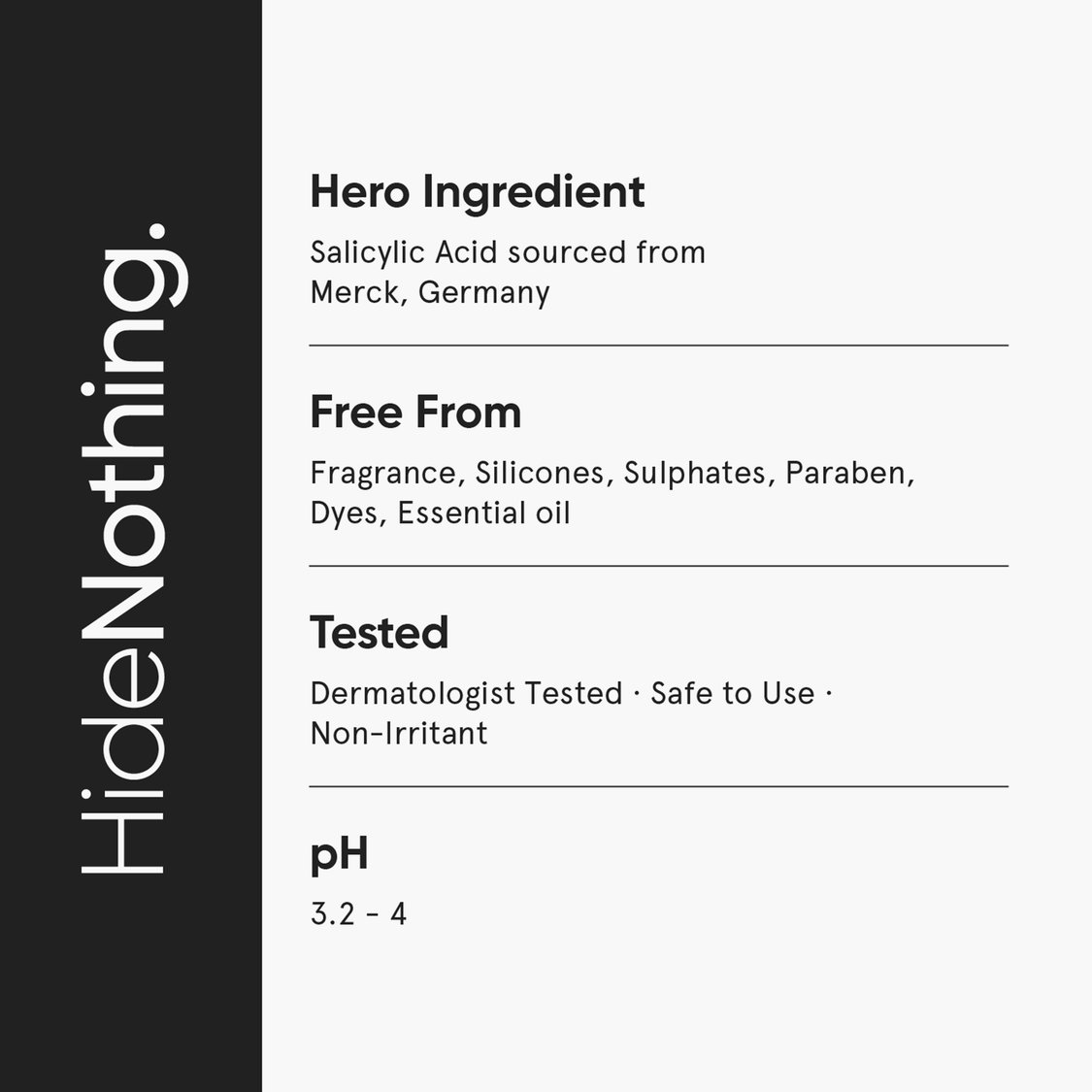 MINIMALIST 2 Percent Salicylic Acid & LHA Face Serum - 30ml