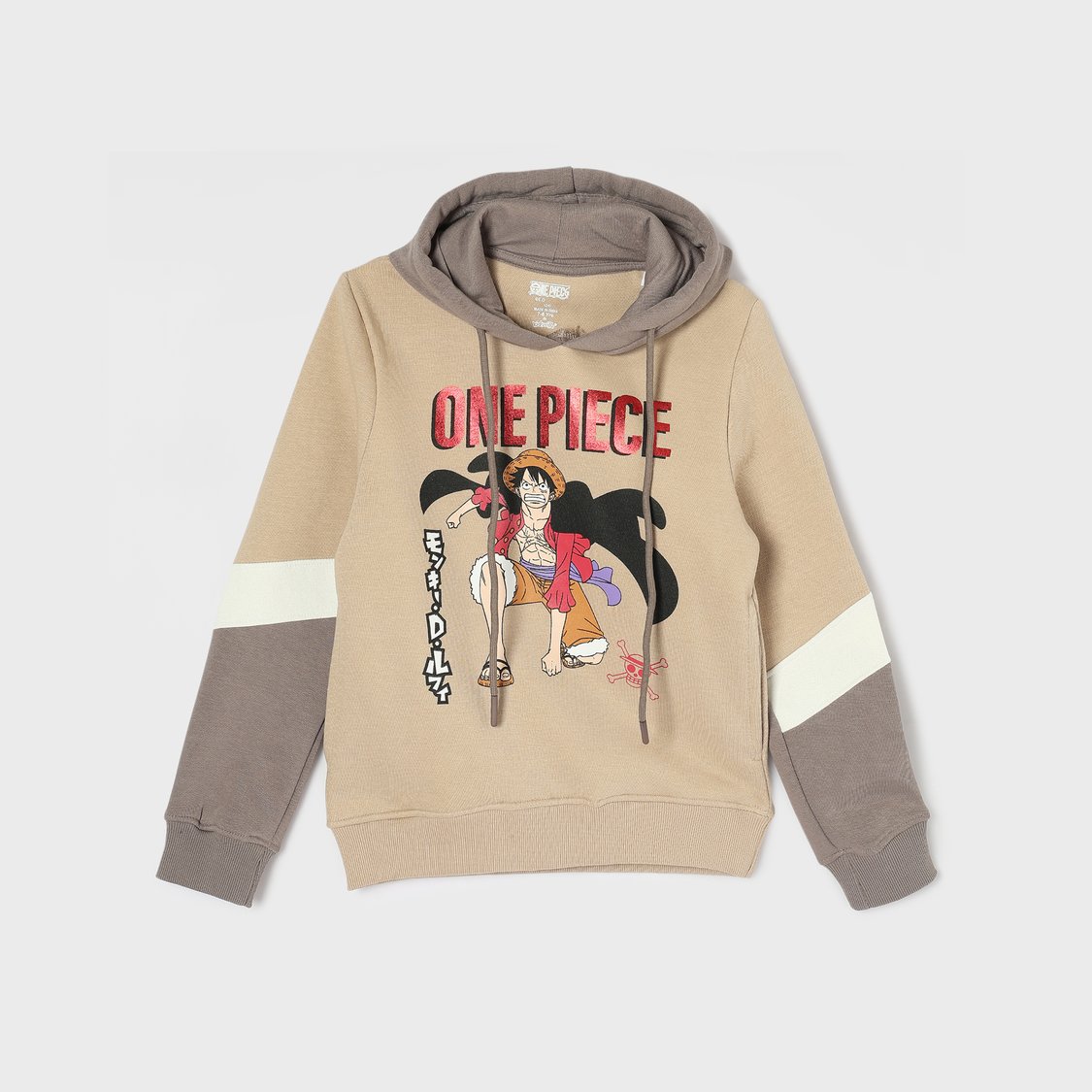 KIDSVILLE One Piece Printed Hooded Sweatshirt
