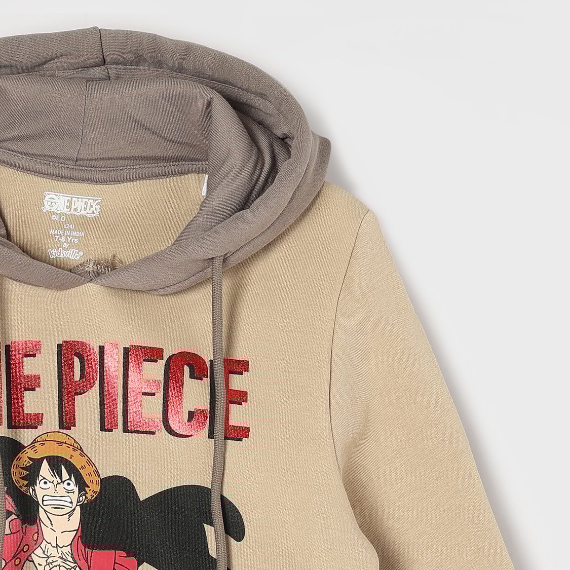 KIDSVILLE One Piece Printed Hooded Sweatshirt