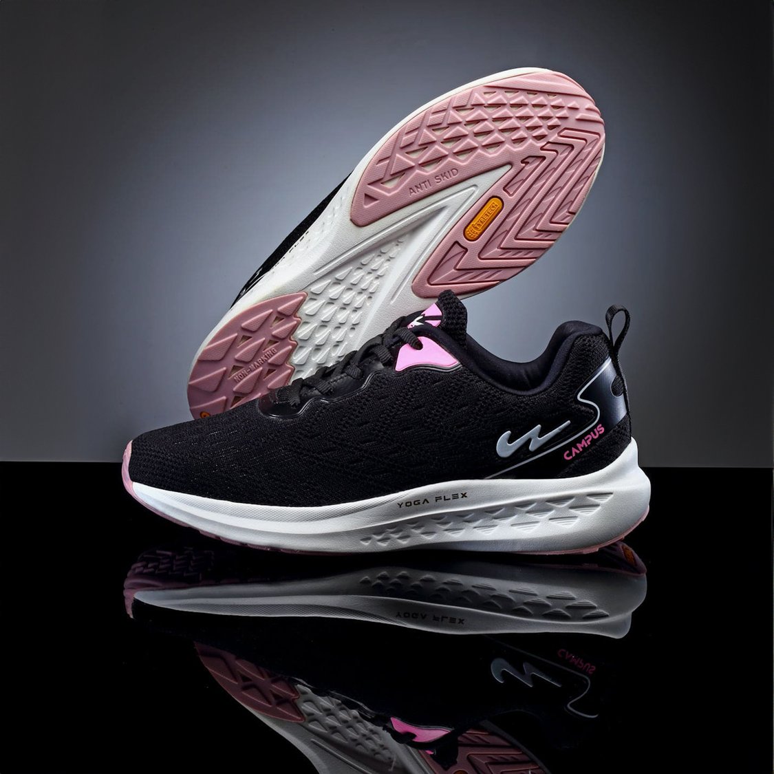 CAMPUS Camp Gabbie Knitted Running Shoes