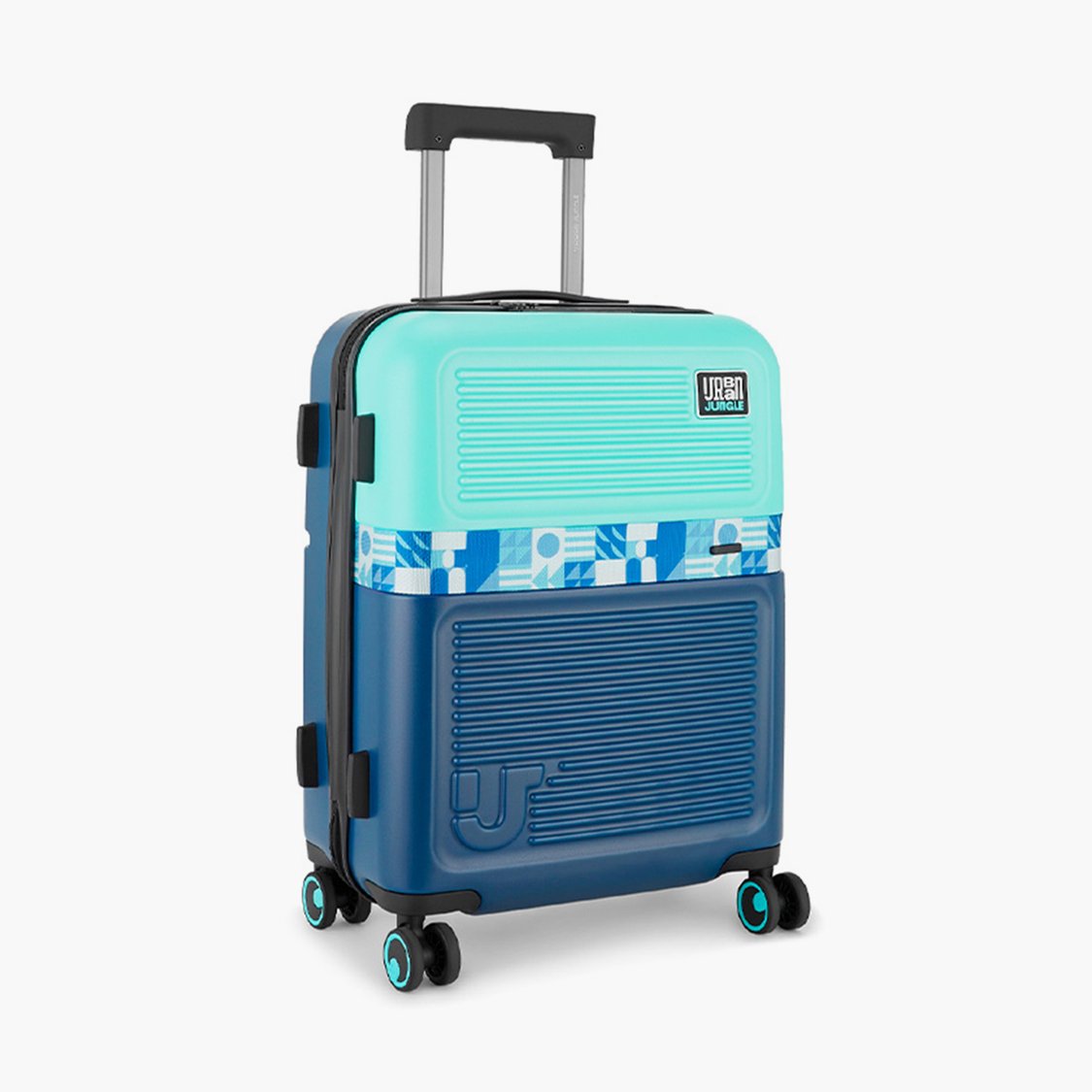 URBAN JUNGLE ColourBlocked Cabin Trolley Bag - 42 L