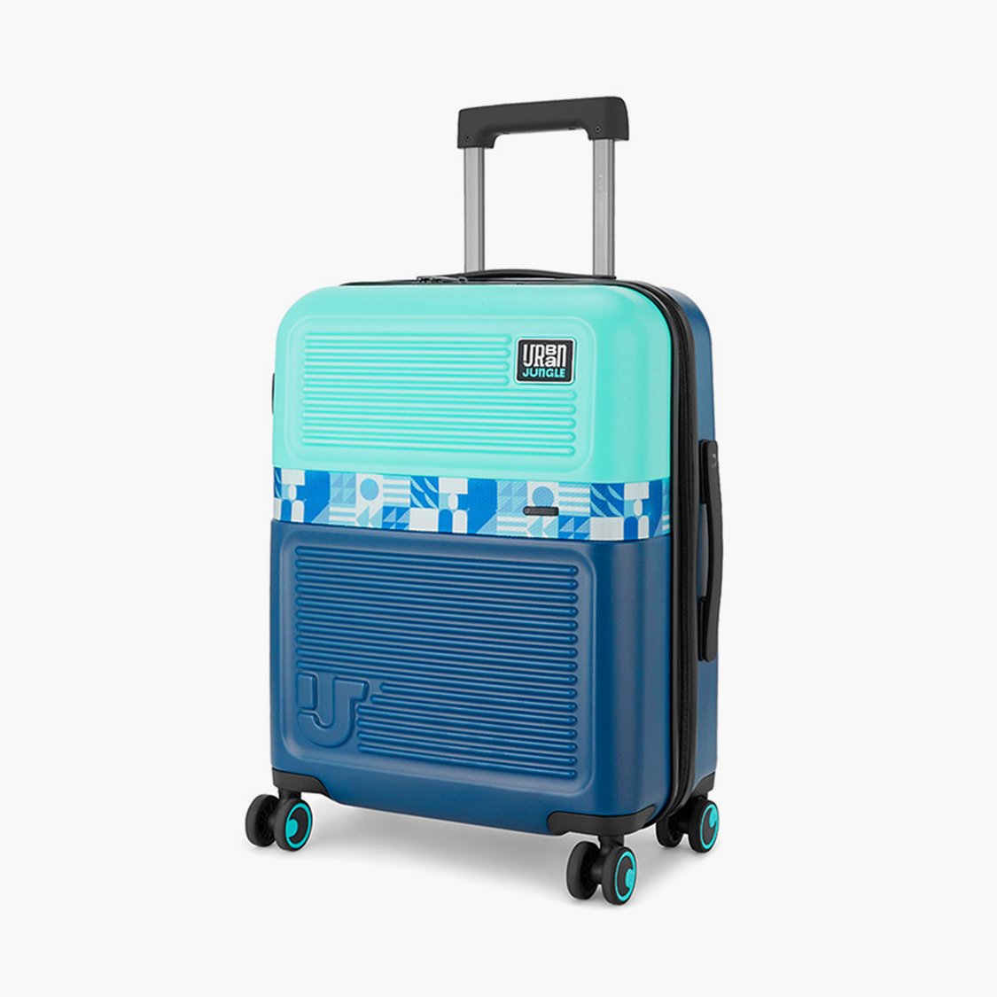 URBAN JUNGLE ColourBlocked Cabin Trolley Bag - 42 L