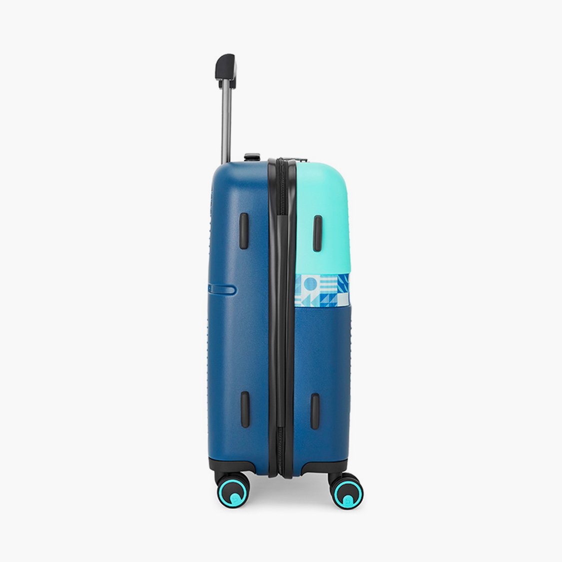 URBAN JUNGLE ColourBlocked Cabin Trolley Bag - 42 L