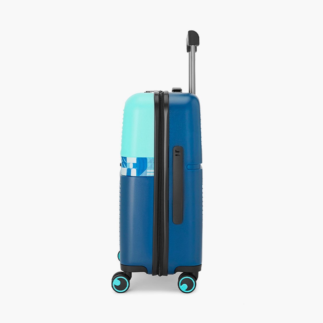 URBAN JUNGLE ColourBlocked Cabin Trolley Bag - 42 L