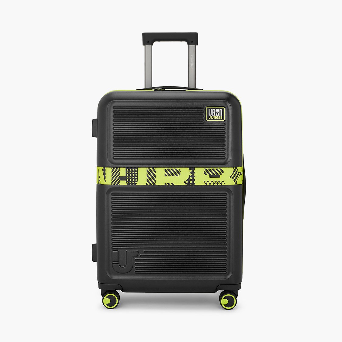 URBAN JUNGLE Textured Medium Trolley Bag - 68 L