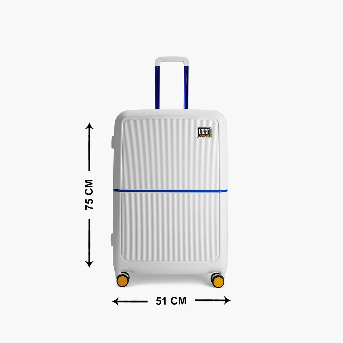 URBAN JUNGLE Textured Large Trolley Bag - 100 L