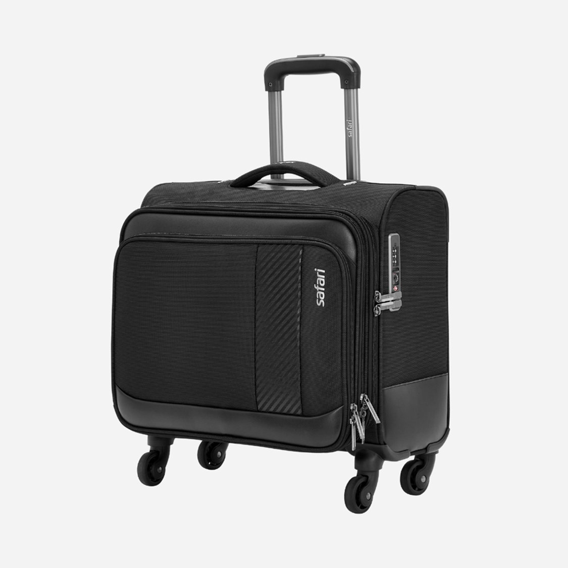 SAFARI Ascent Overnighter Laptop Trolley Bag - 53.8L