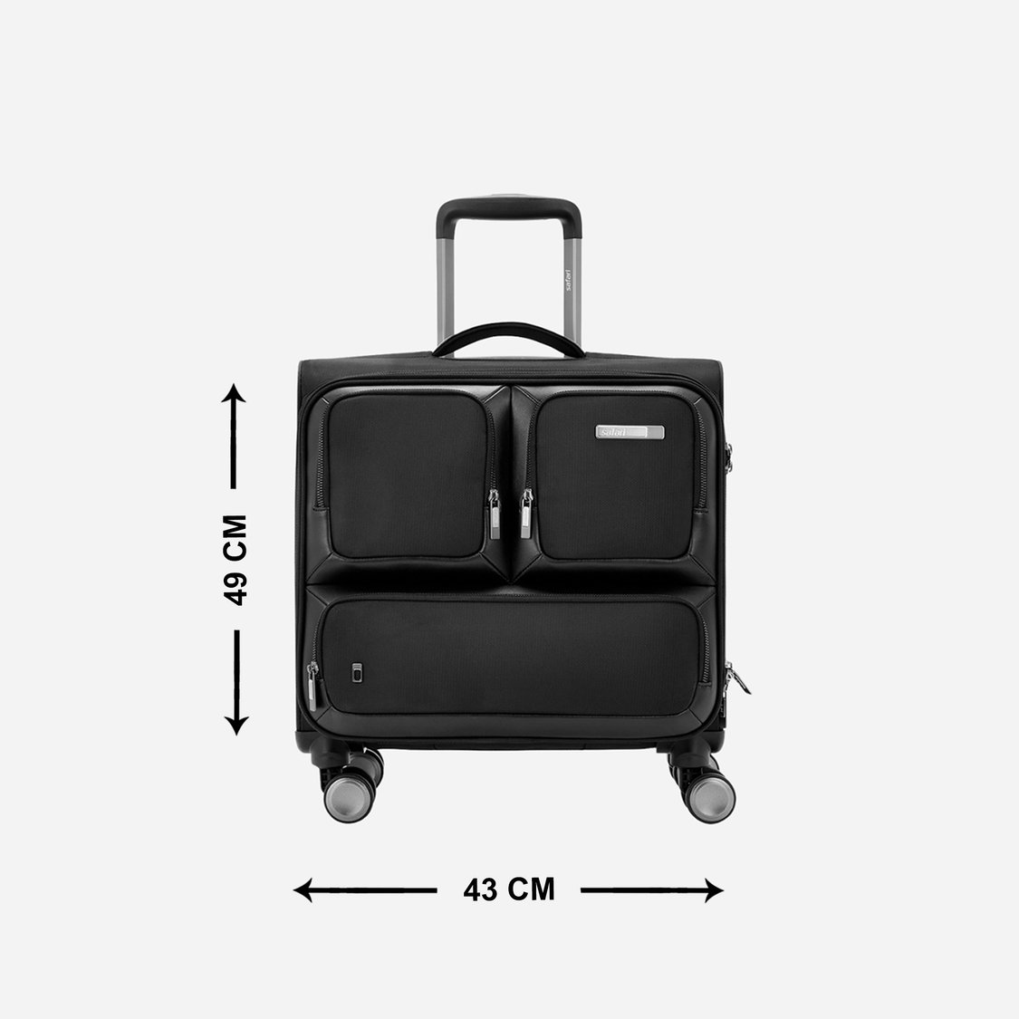 SAFARI Phoenix Overnighter Laptop Trolley Bag - 21L