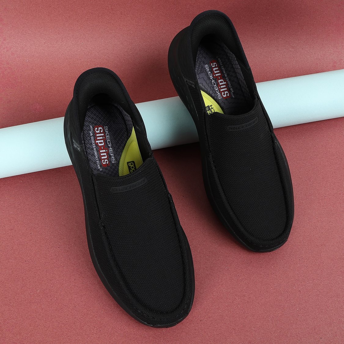 Buy SKECHERS Parson Ralven Textured Slip-On Shoes from Skechers at