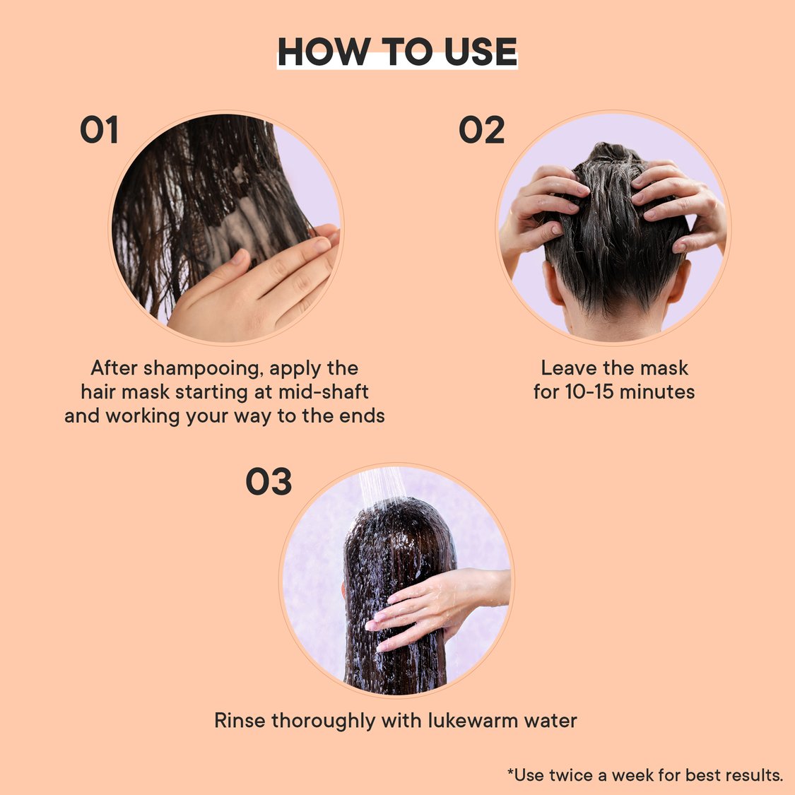 QUENCH Damage Repair Hair Mask With Quinoa Protein - 200ml