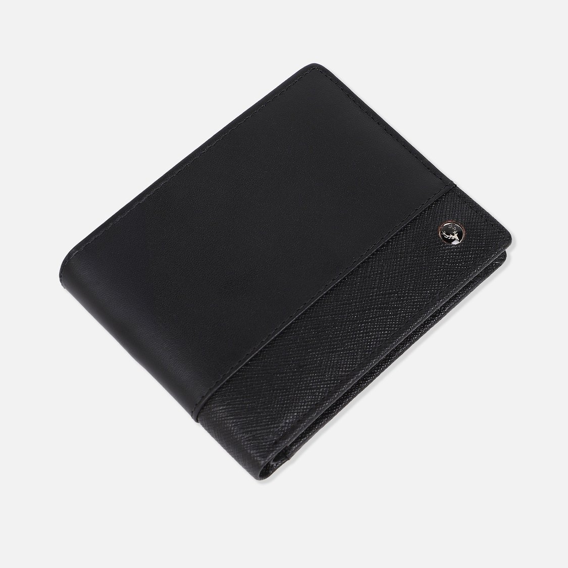 ALLEN SOLLY Textured Bi-Fold Wallet