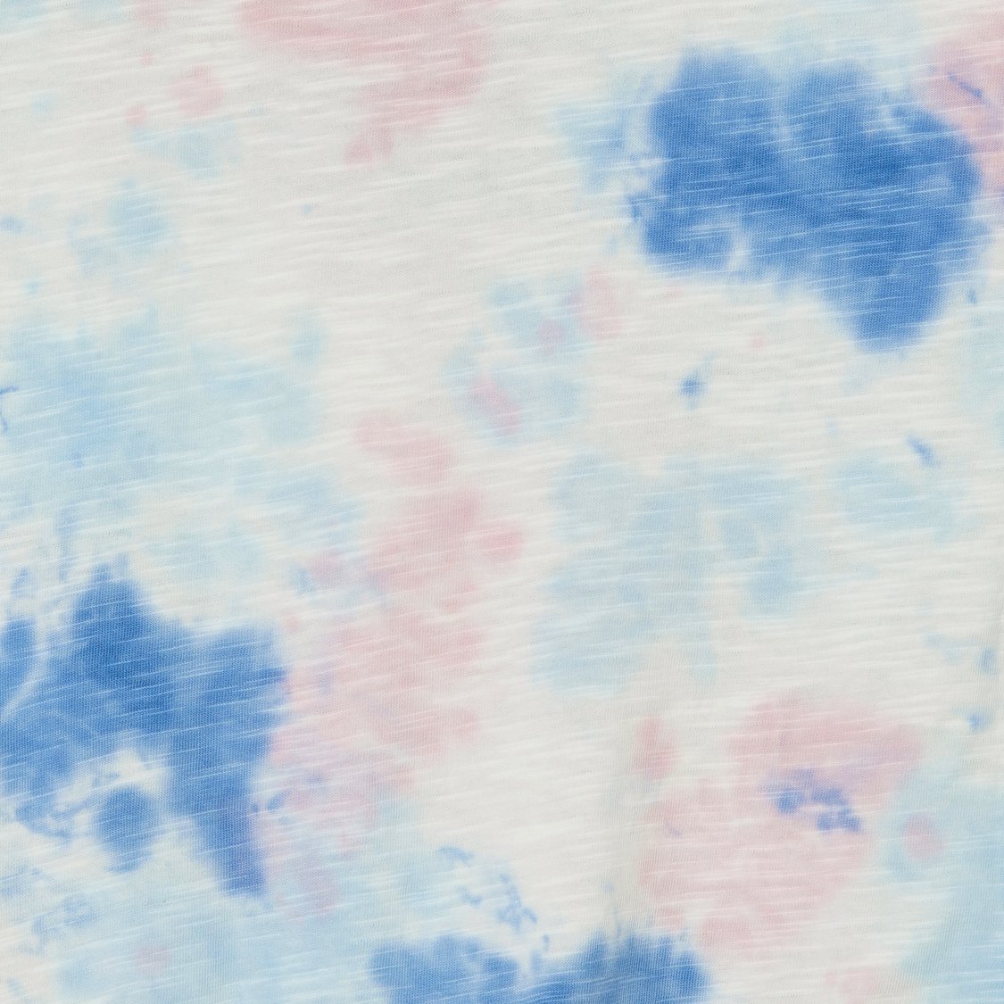 FAME FOREVER Disney Stitch Print Tie-Dyed T-shirt