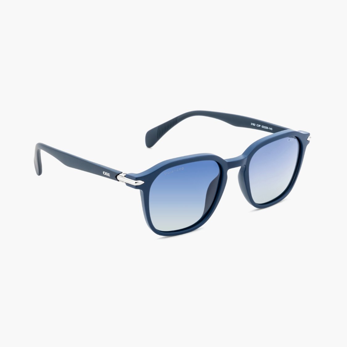 IDEE Polarized Square Sunglasses - IDS3182C3P52