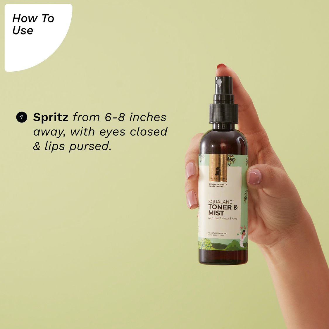PILGRIM Squalane Toner & Mist - 100ml