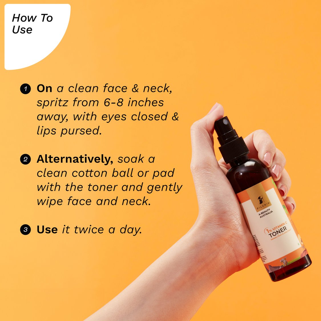 PILGRIM 1 Percent Vitamin C Toner - 100ml